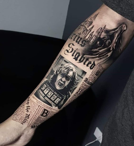 20 tatuagens que só os fãs de Harry Potter vão entender