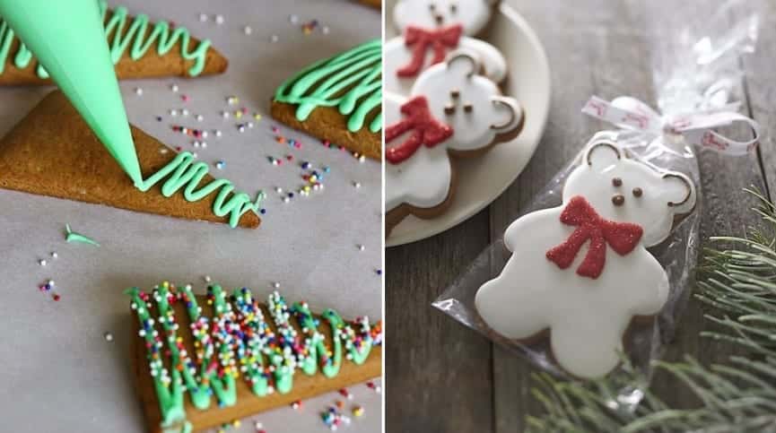 Como fazer biscoitos decorados de Natal em casa