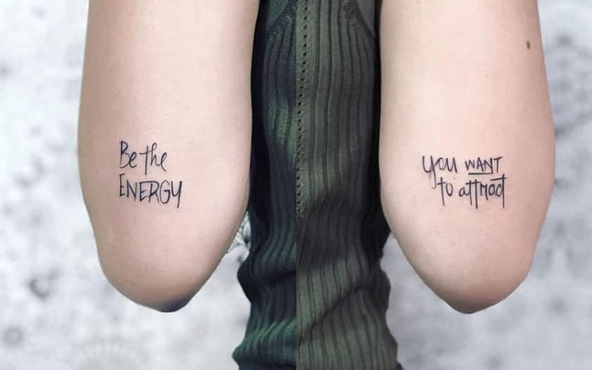 As tatuagens de frases de maior sucesso em 2020 - Blog Tattoo2me