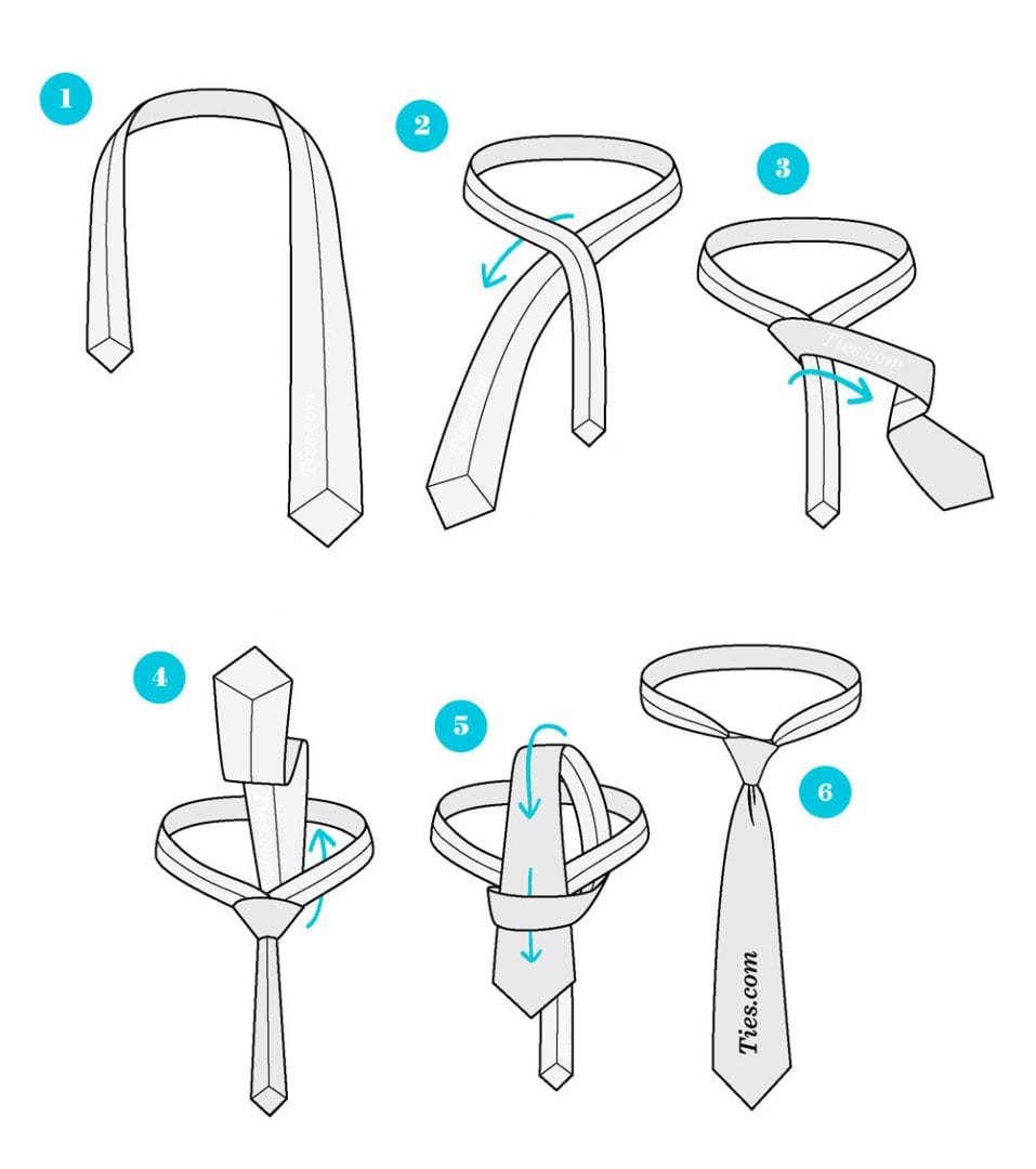 Como dar nó em gravata através de 4 formas simples