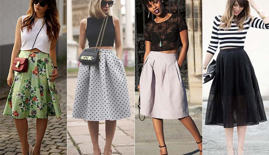 Aprenda como usar saia midi de um jeito fashion e ficar poderosa