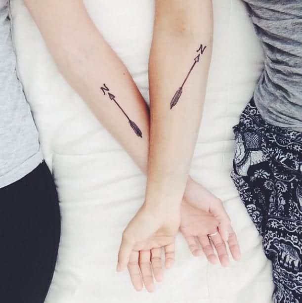 50 ideias estilosas e maravilhosas para tatuagem de irmãs
