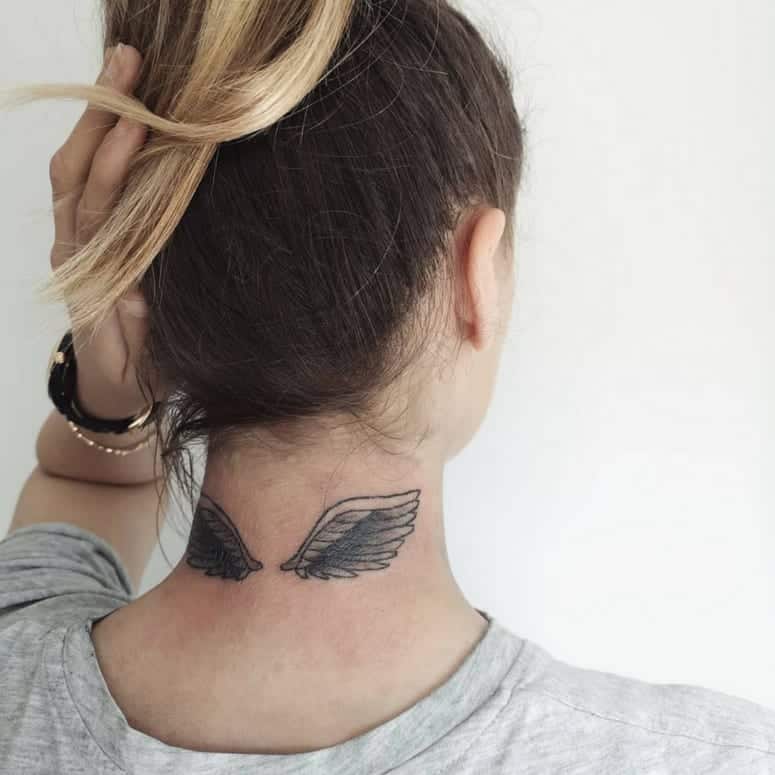 70 fotos de tatuagem na nuca para te inspirar a fazer a sua