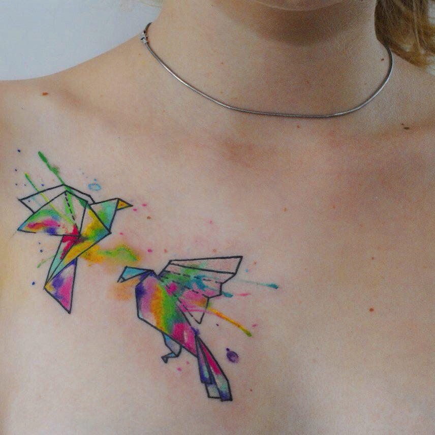 Mais de 80 estilos diferentes de tatuagem aquarela para você se inspirar