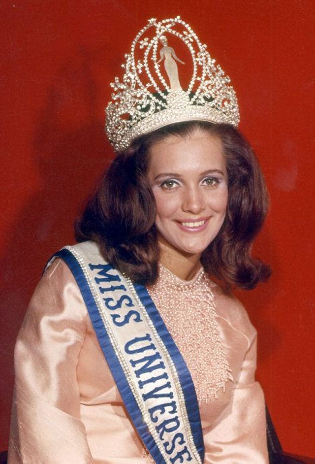 Quem foram as ganhadoras do Miss Universo desde o ano de 1952