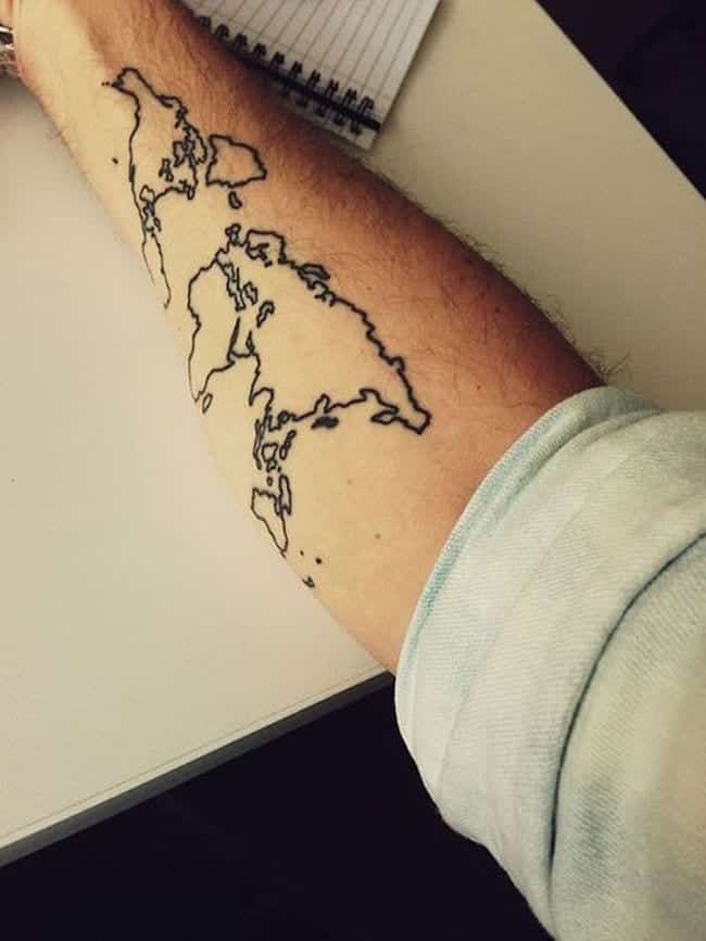 Se você tem medo de tatuar, então que tal fazer uma tatuagem no antebraço?