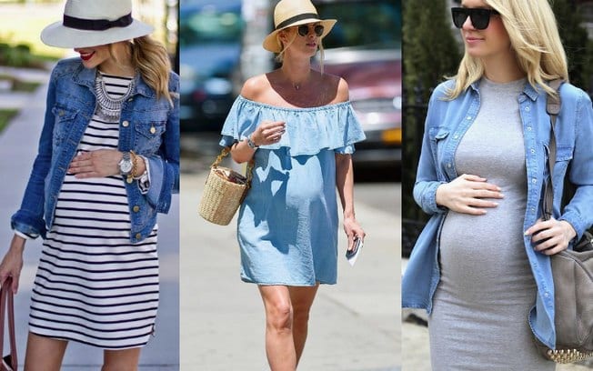 5 tipos diferentes de roupas para grávidas