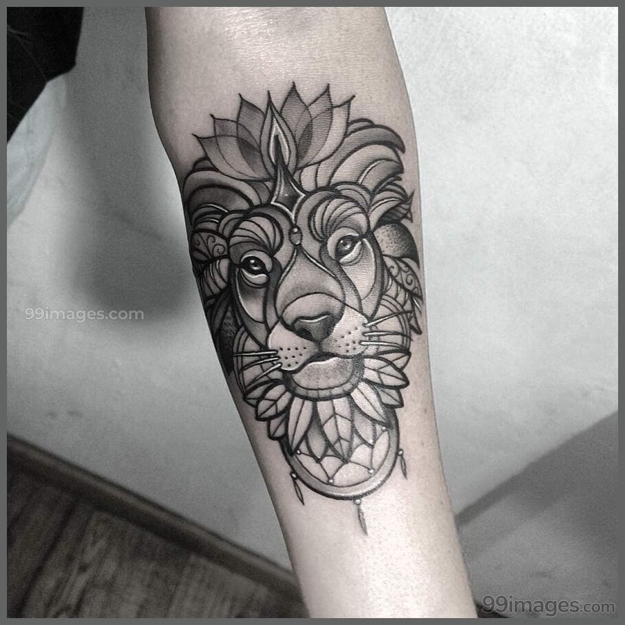 Tatuagens de leão- significados e mais de 50 ideias para se inspirar