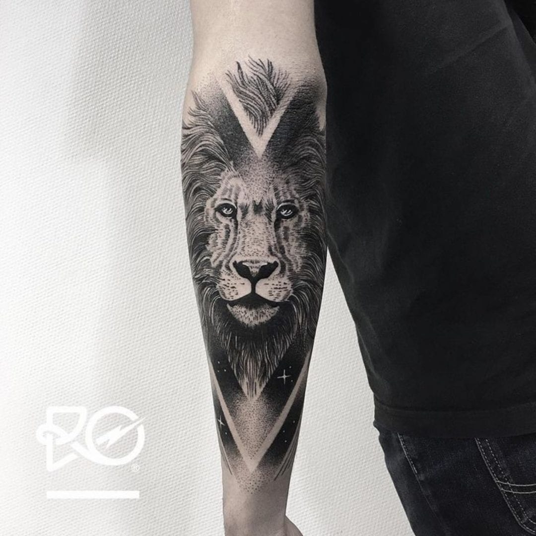 Tatuagens de leão- significados e mais de 50 ideias para se inspirar