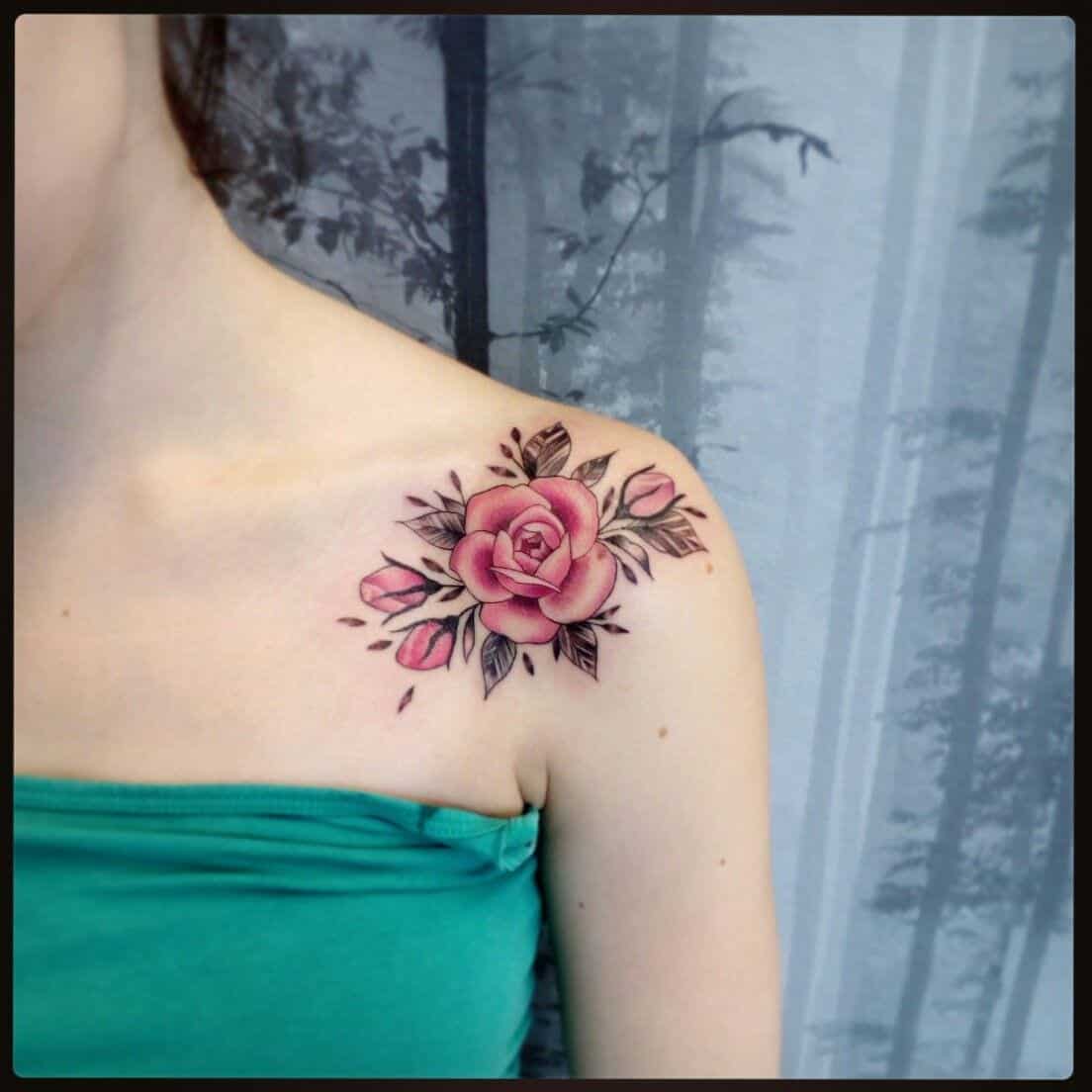Tatuagem no ombro - 50 ideias para você se inspirar