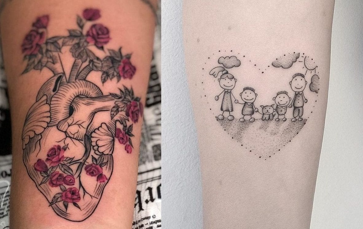Tatuagem de coração - significados, desenhos mais usados + inspirações