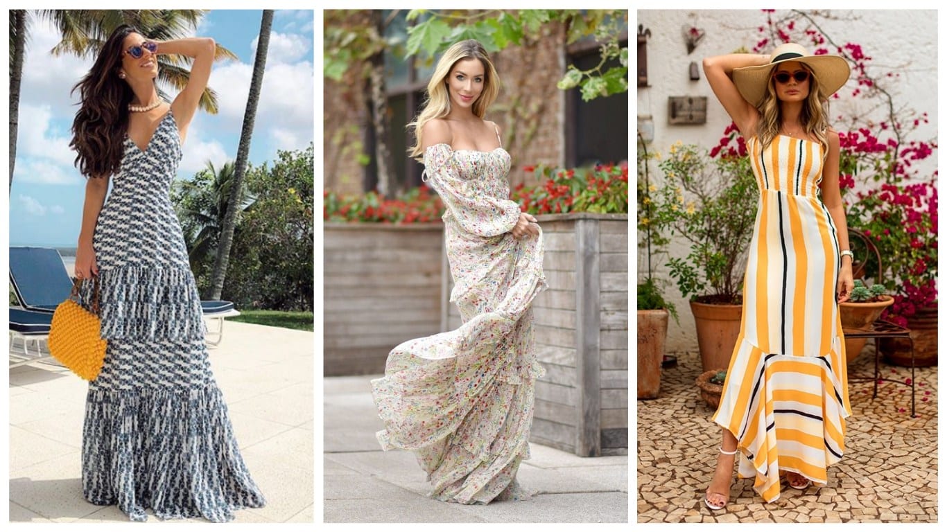 Vestidos de verão- Modelos, estilos e vestidos mais usados