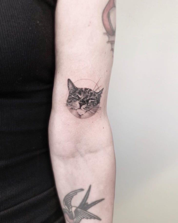 Tatuagem de gatos- 70 opções para você se inspirar e já fazer a sua