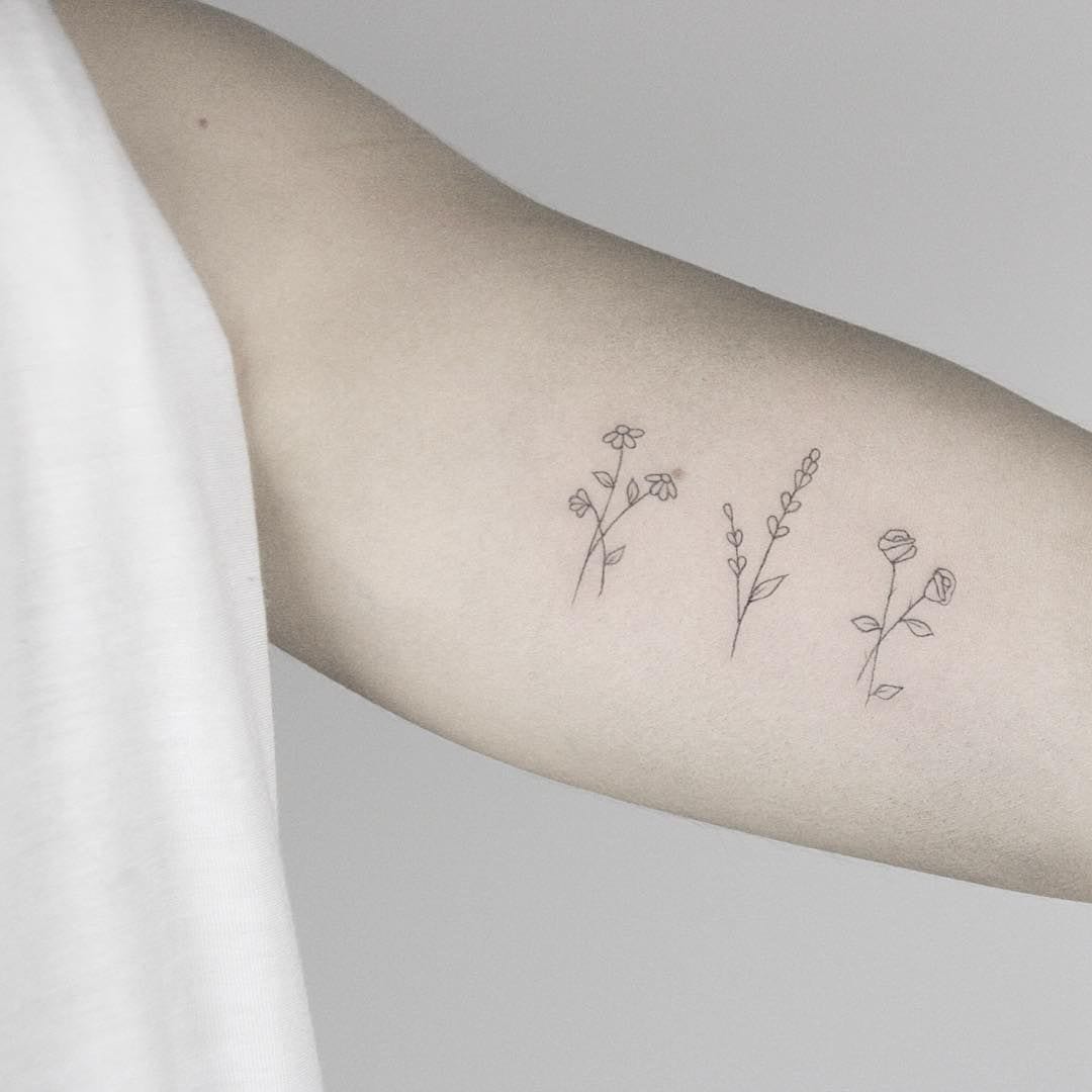 Tatuagem minimalista- Quais são, características + Modelos de inspiração