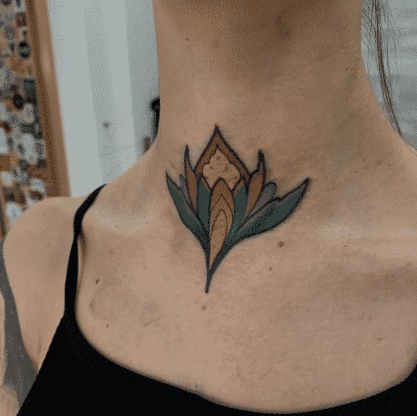 Tatuagem no pescoço - Tipos mais comuns e inspirações