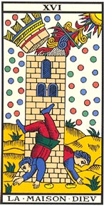 Carta da Torre no tarô de Marselha