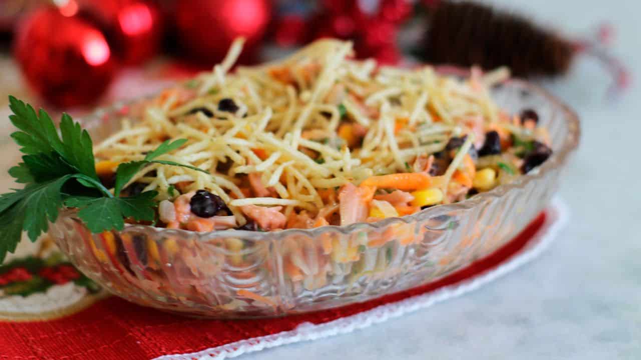 Salpicão de Natal - 10 receitas para preparar o prato especial para a ceia