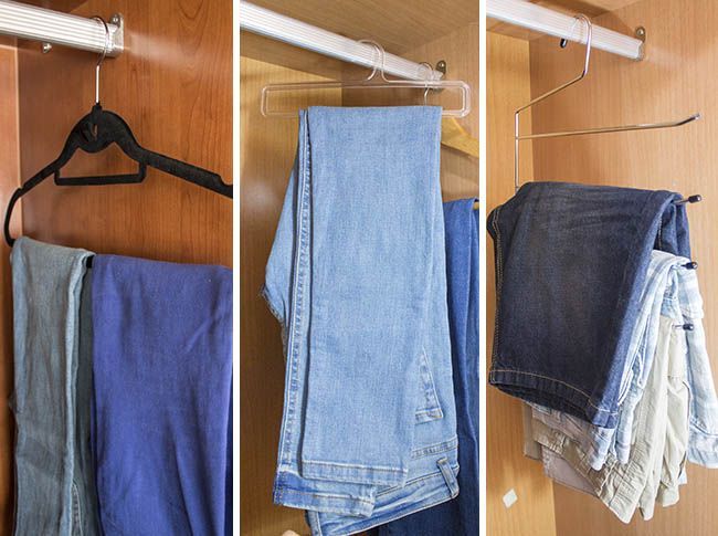 Como dobrar calça jeans - passo a passo para dobrar e organizar
