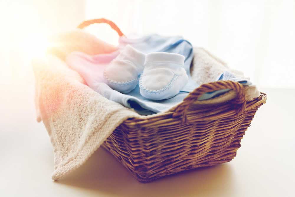 Como lavar roupas de bebê