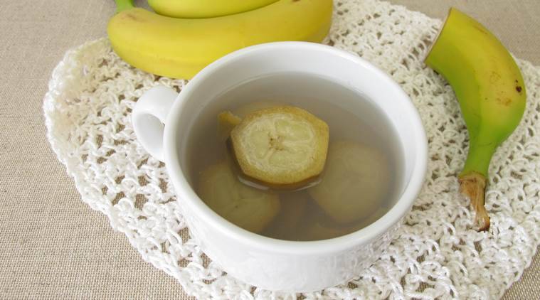 benefícios do chá de banana