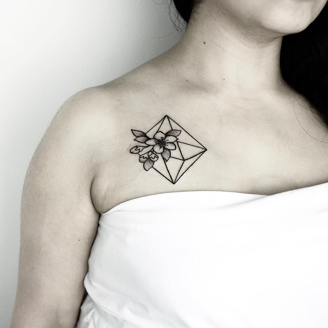 O que é tatuagem geométrica? 60 inspirações que você vai amar