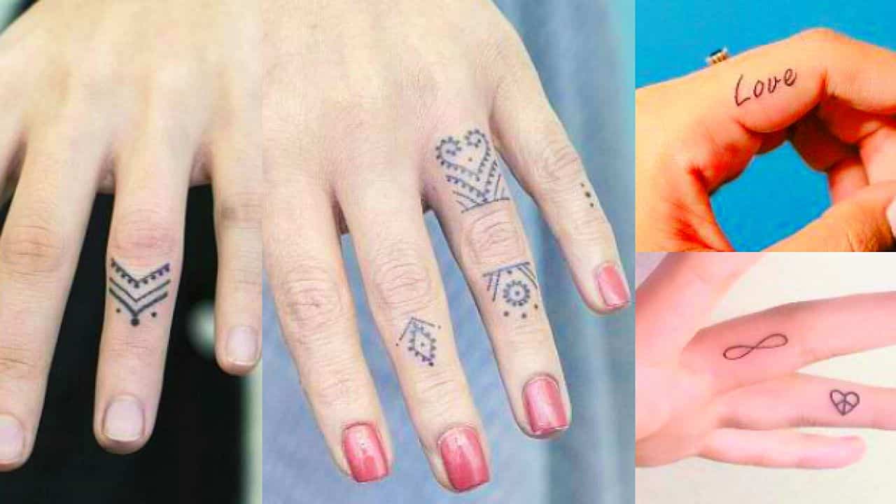 Tatuagem nos dedos: confira 100 ideias para se inspirar