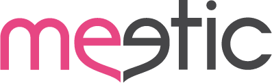 Logo do site de relacionamentos Meetic