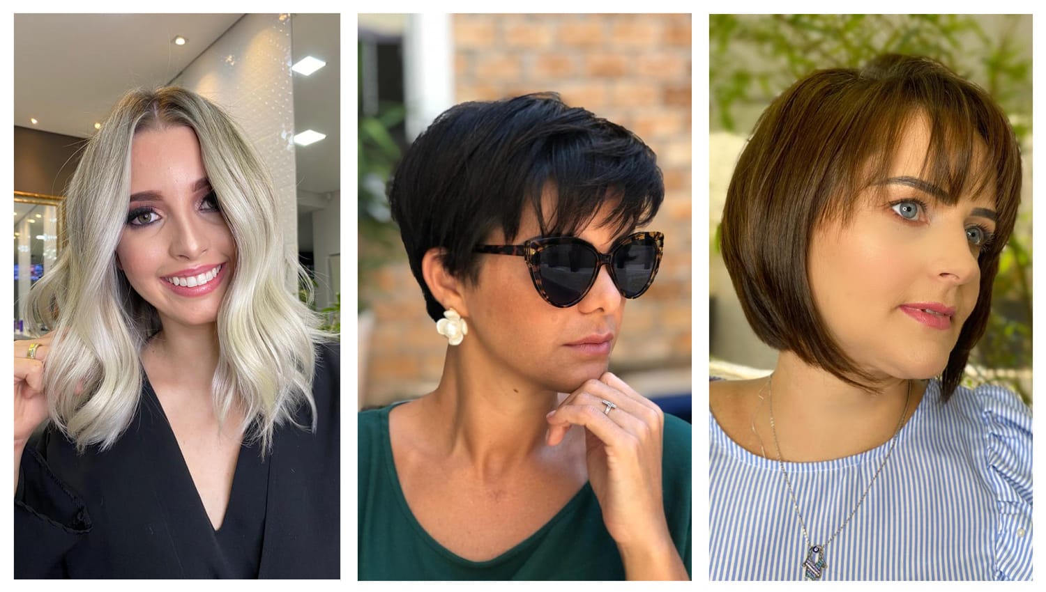 Corte de cabelo 2020 - Principais tendências da temporada  Cabelo curto  iluminado, Cabelo curto bonito, Cabelo curto feminino