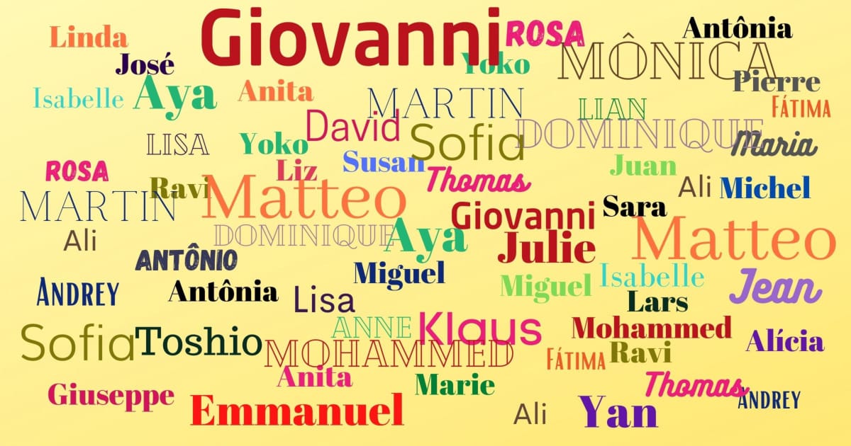 95 Nomes mais bonitos do mundo e seus respectivos significados
