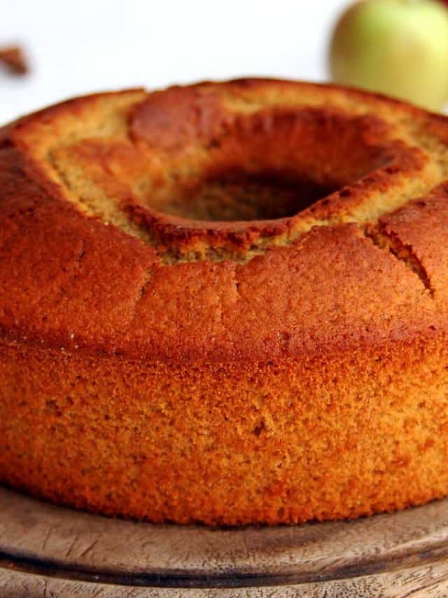 Receita de bolo de maçã de liquidificador