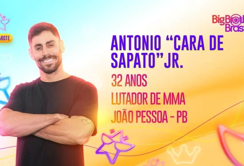 Antônio Cara de Sapato: conheça o lutador que está no BBB 23